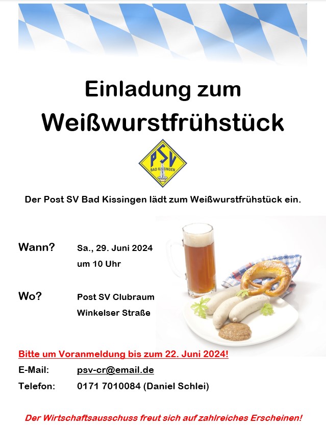 2024 06 Flyer Weißwurstfrühstück